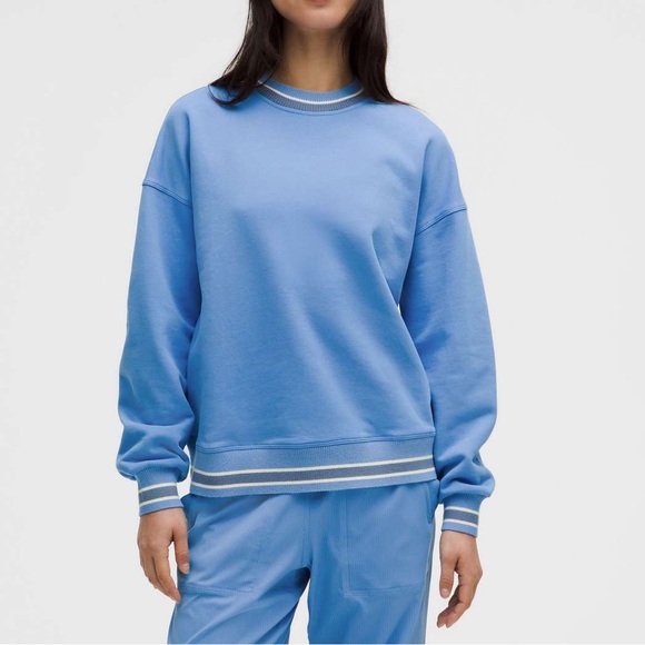 Lululemon Perfectly Oversized Ringer Crew Best for up to M/L